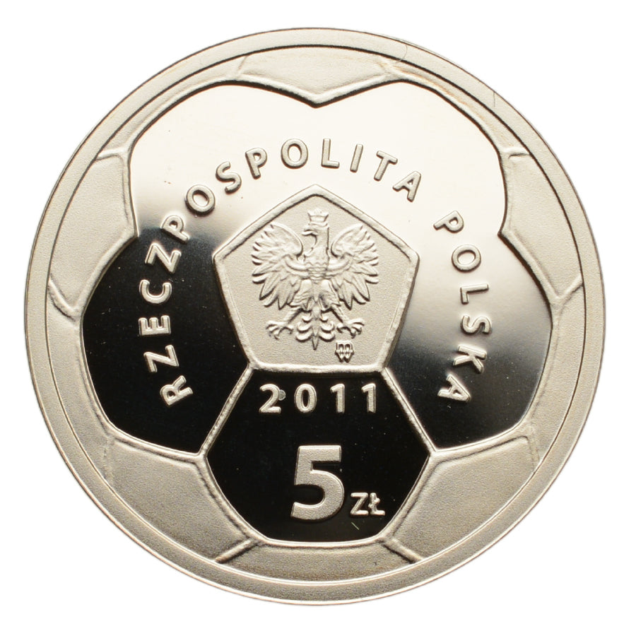 5 zlotych - Polskie Kluby Pilkarskie - Polska Warszawa