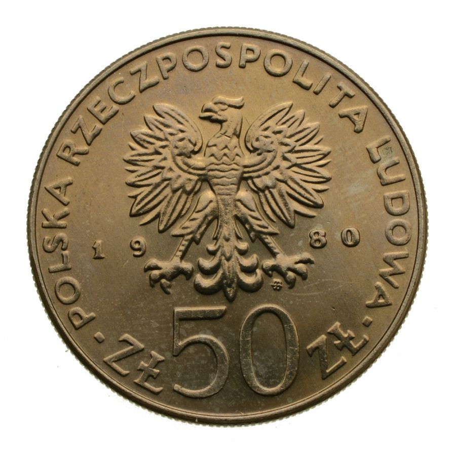 50 zlotych 1980 r. - Boleslaw Chrobry (M208)