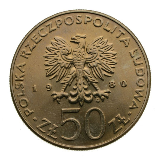 50 zlotych 1980 r. - Boleslaw Chrobry (M208)