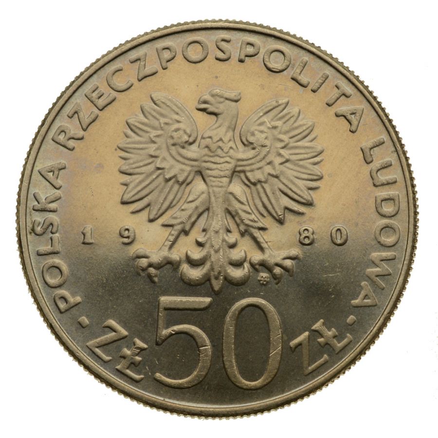 50 zlotych 1980 r. - Boleslaw Chrobry (M243)