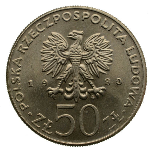 50 zlotych 1980 r. - Kazimierz Odnowiciel (M278)