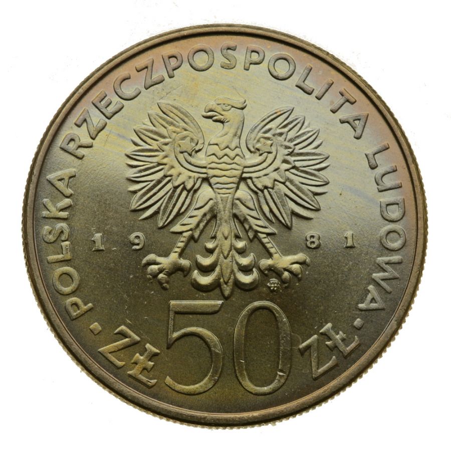 50 zlotych 1981 r. - General Wladyslaw Sikorski (M603)