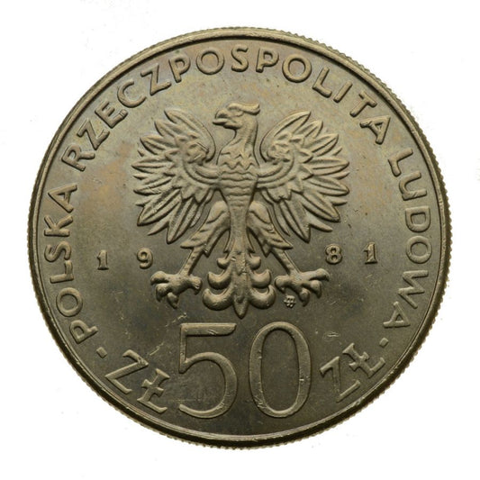 50 zlotych 1981 r. - Wladyslaw Herman (M644)