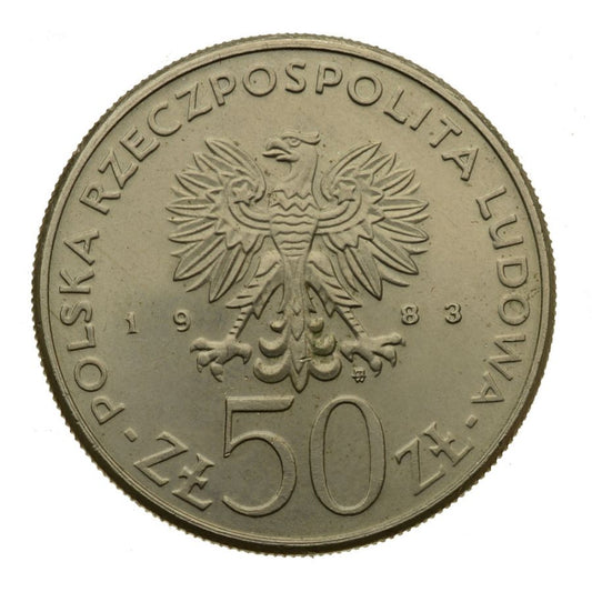 50 zlotych 1983 r. - Jan III Sobieski (M682)