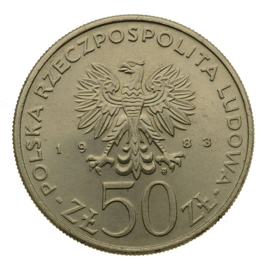 50 zlotych 1983 r. - Jan III Sobieski (M683)