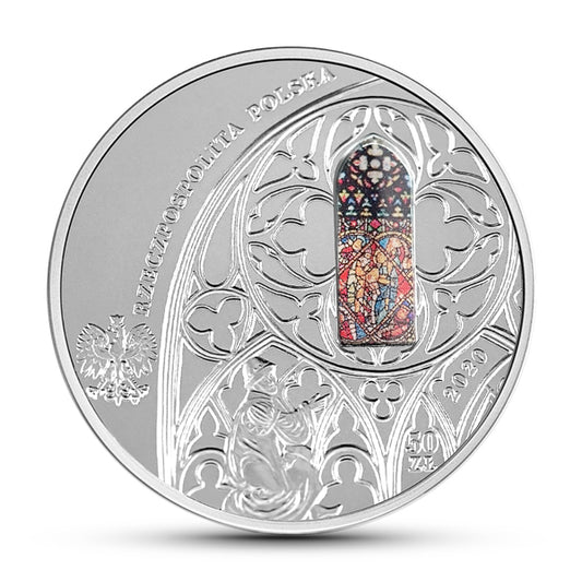 50 zlotych - 700-lecie konsekracji kosciola Mariackiego w Krakowie