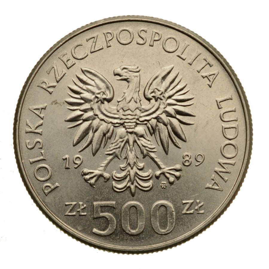 500 zlotych 1989 r. - Wladyslaw Jagiello (M564)