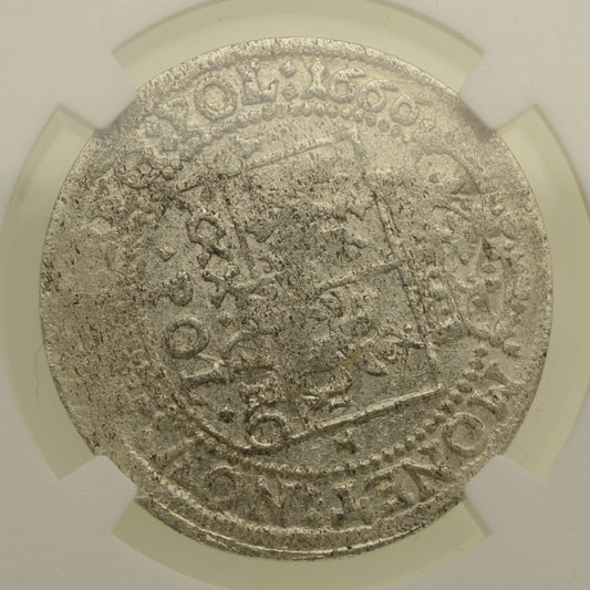 Tymf 1666 AT - Jan Kazimierz - Grading NGC MS63